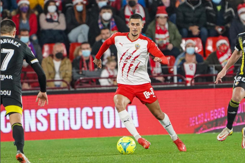 A scout report of UD Almeria focussing on El Bilal Touré, Largie Ramazani, Alejandro Pozo and Chumi