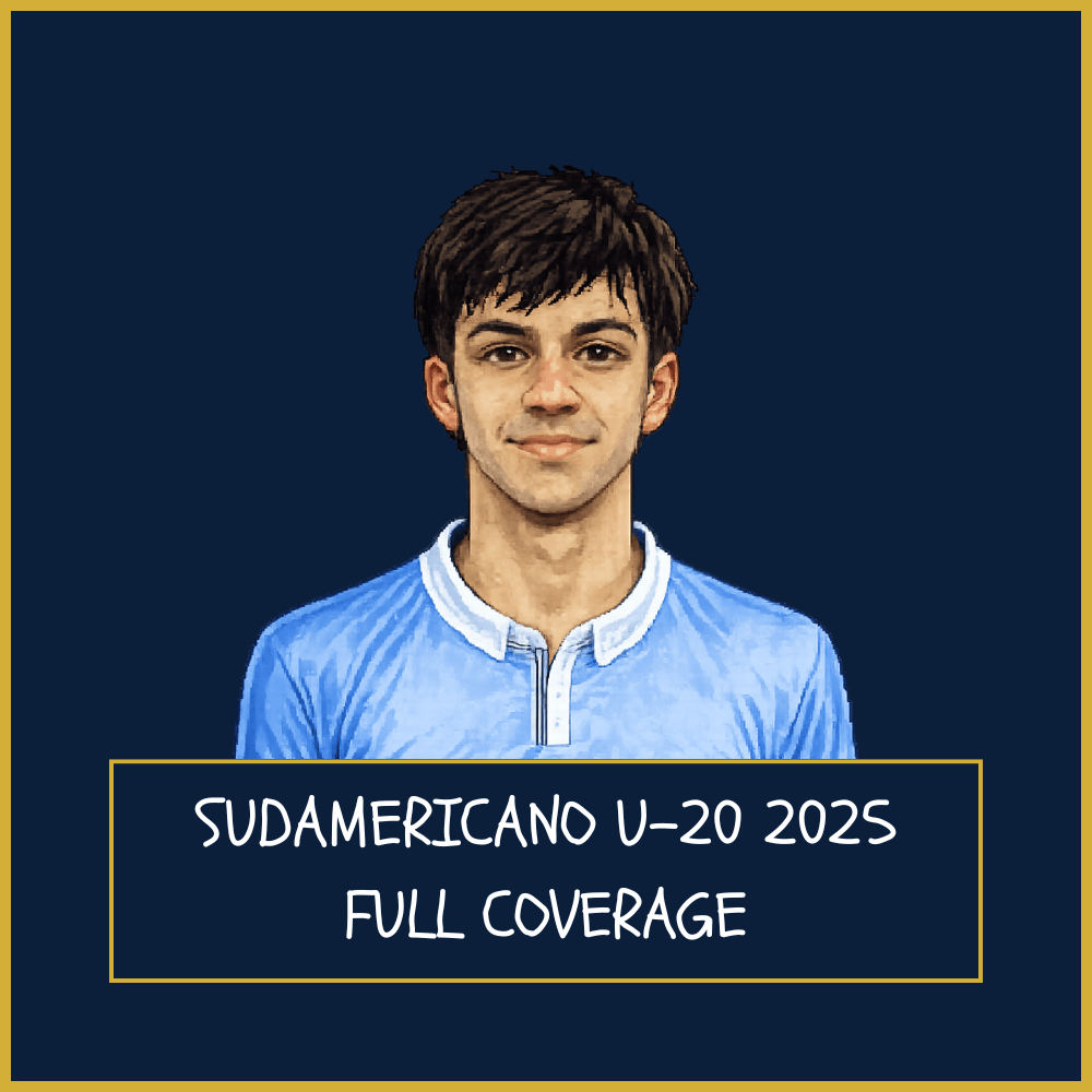 Sudamericano U20 2025 – Full Coverage by Jeroen&nbsp;Tegelaers